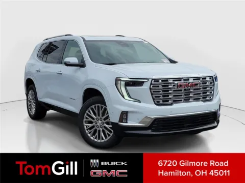 White 2026 GMC Acadia AWD Denali for sale in Hamilton, OH