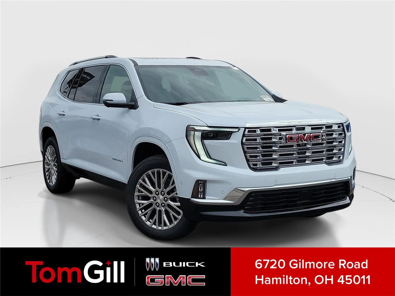 White 2026 GMC Acadia AWD Denali for sale in Hamilton, OH
