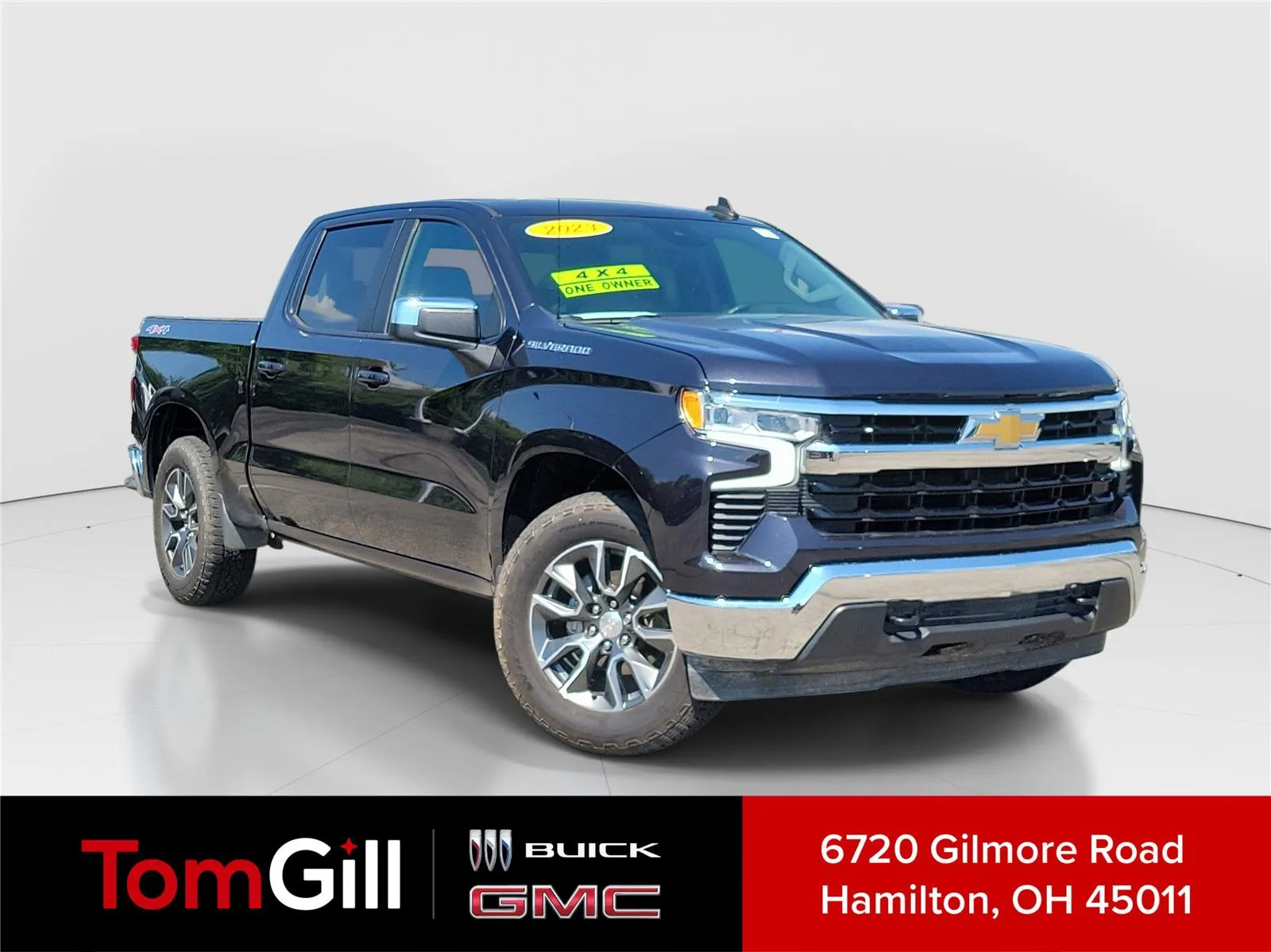 Gray 2023 Chevrolet Silverado 1500 LT for sale in Hamilton, OH
