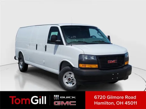 White 2026 GMC Savana Cargo Van RWD 3500 155 for sale in Hamilton, OH