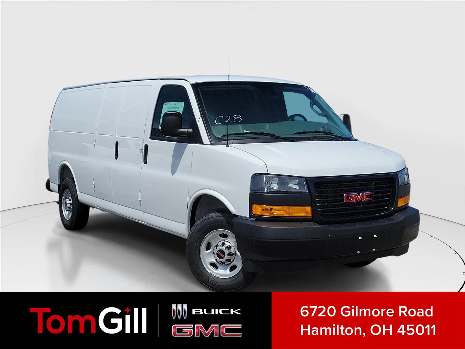 White 2026 GMC Savana Cargo Van RWD 3500 155 for sale in Hamilton, OH