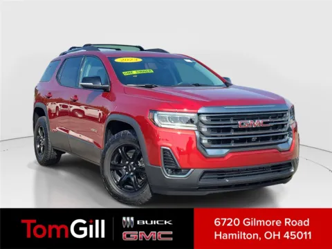 Red 2023 GMC Acadia AT4 for sale in Hamilton, OH