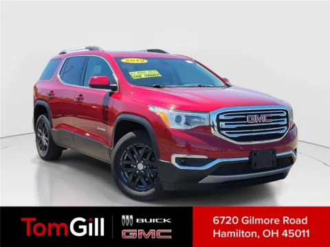 Red 2019 GMC Acadia SLT for sale in Hamilton, OH
