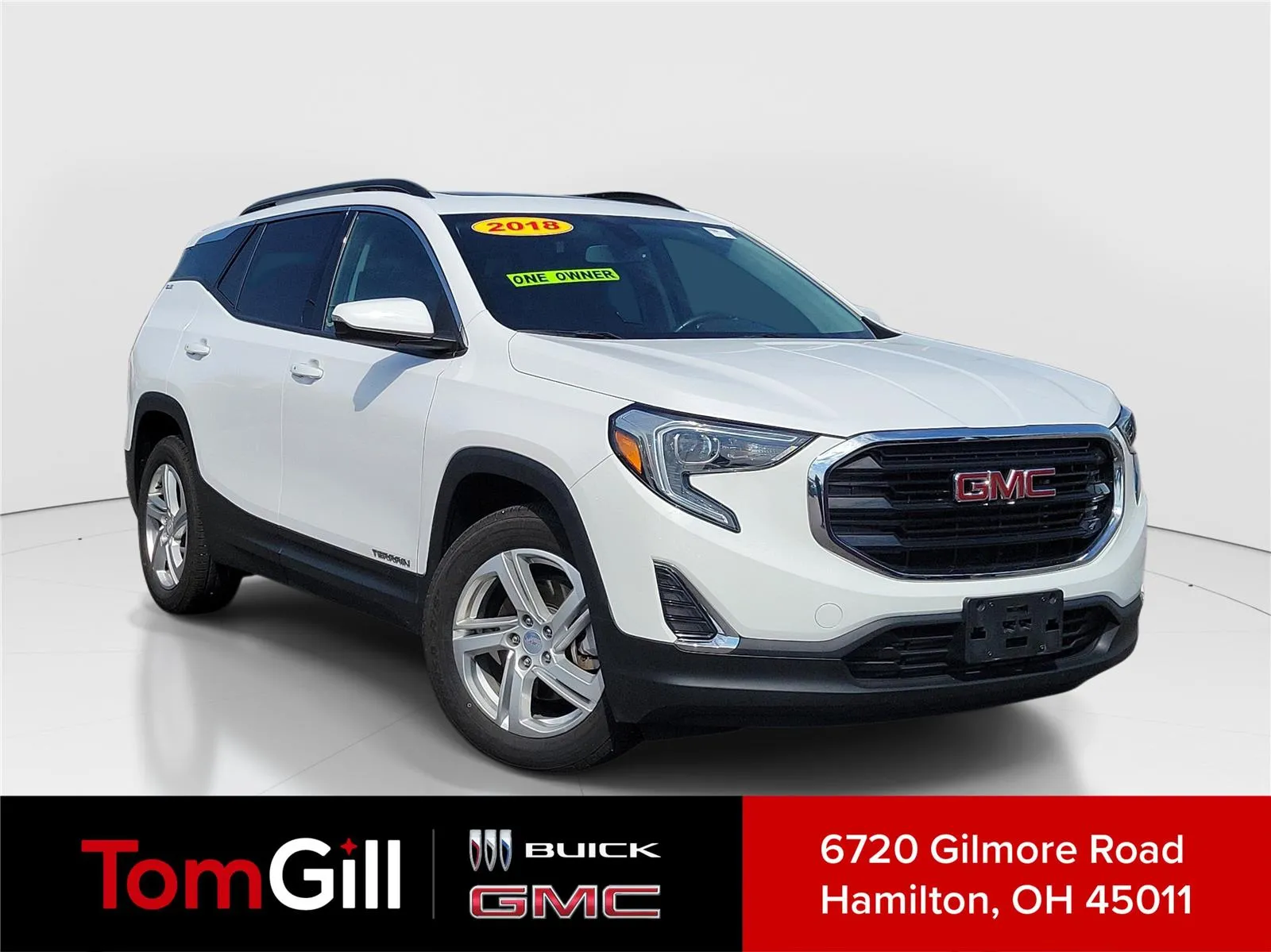 White 2018 GMC Terrain SLE for sale in Hamilton, OH