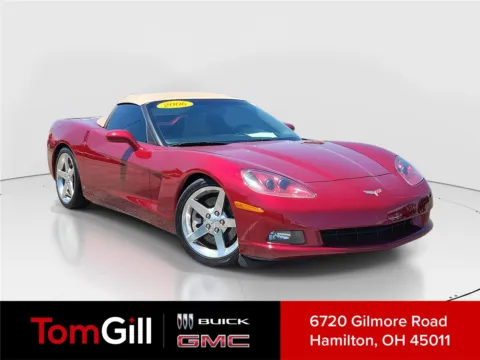 Red 2006 Chevrolet Corvette 2dr Conv for sale in Hamilton, OH