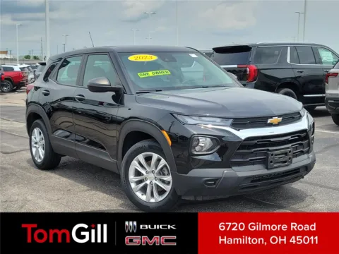 Black 2023 Chevrolet Trailblazer LS for sale in Hamilton, OH
