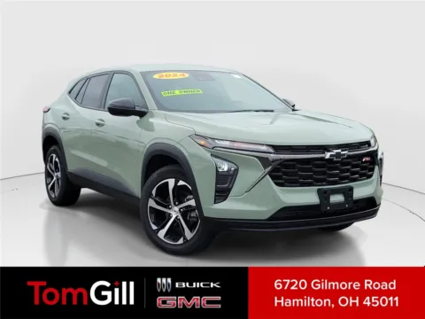 Green 2024 Chevrolet Trax 1RS for sale in Hamilton, OH