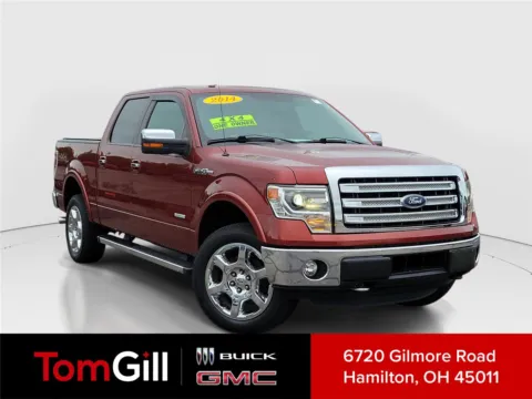 Orange 2014 Ford F-150 Lariat for sale in Hamilton, OH