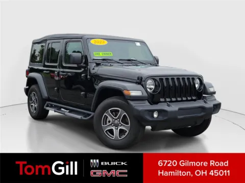 Black 2023 Jeep Wrangler Sport S for sale in Hamilton, OH