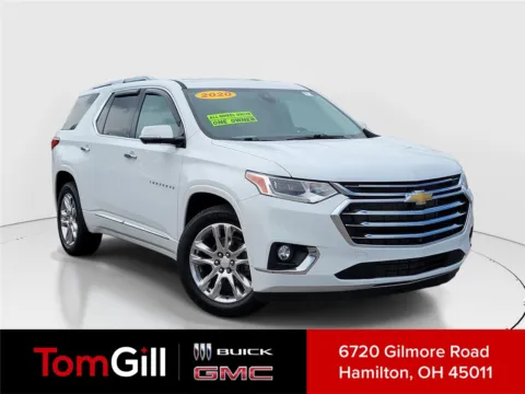 White 2020 Chevrolet Traverse High Country for sale in Hamilton, OH