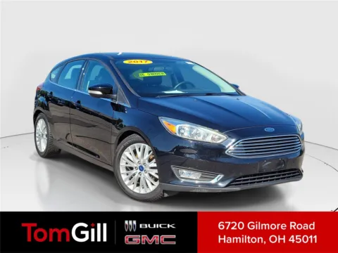 Black 2017 Ford Focus Titanium Hatch for sale in Hamilton, OH