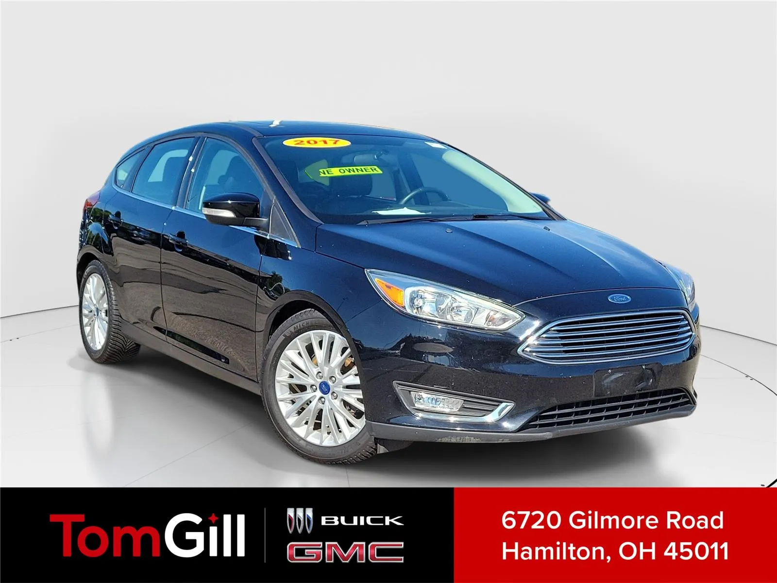 Black 2017 Ford Focus Titanium for sale in Hamilton, OH