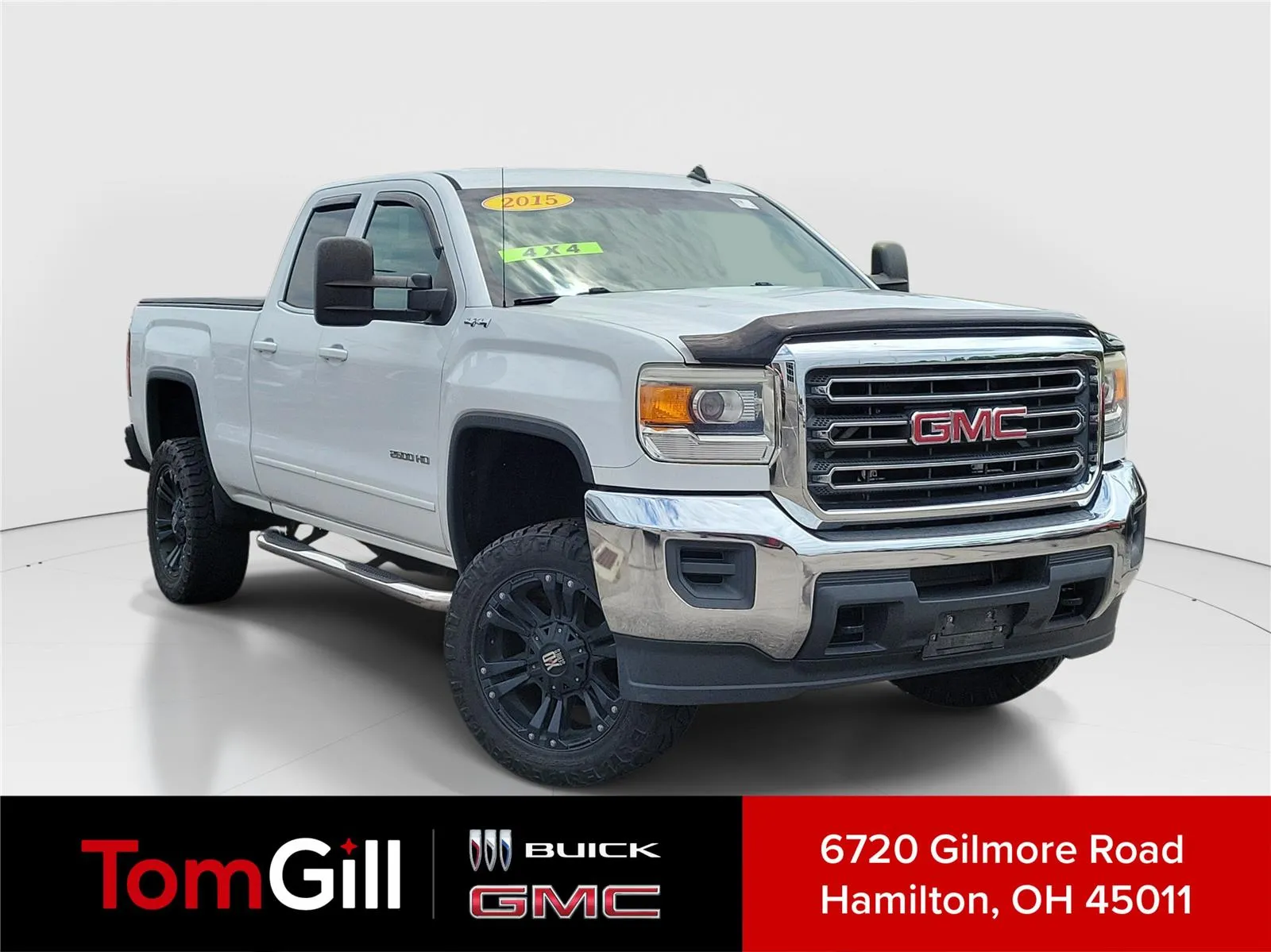 White 2015 GMC Sierra 2500HD SLE for sale in Hamilton, OH