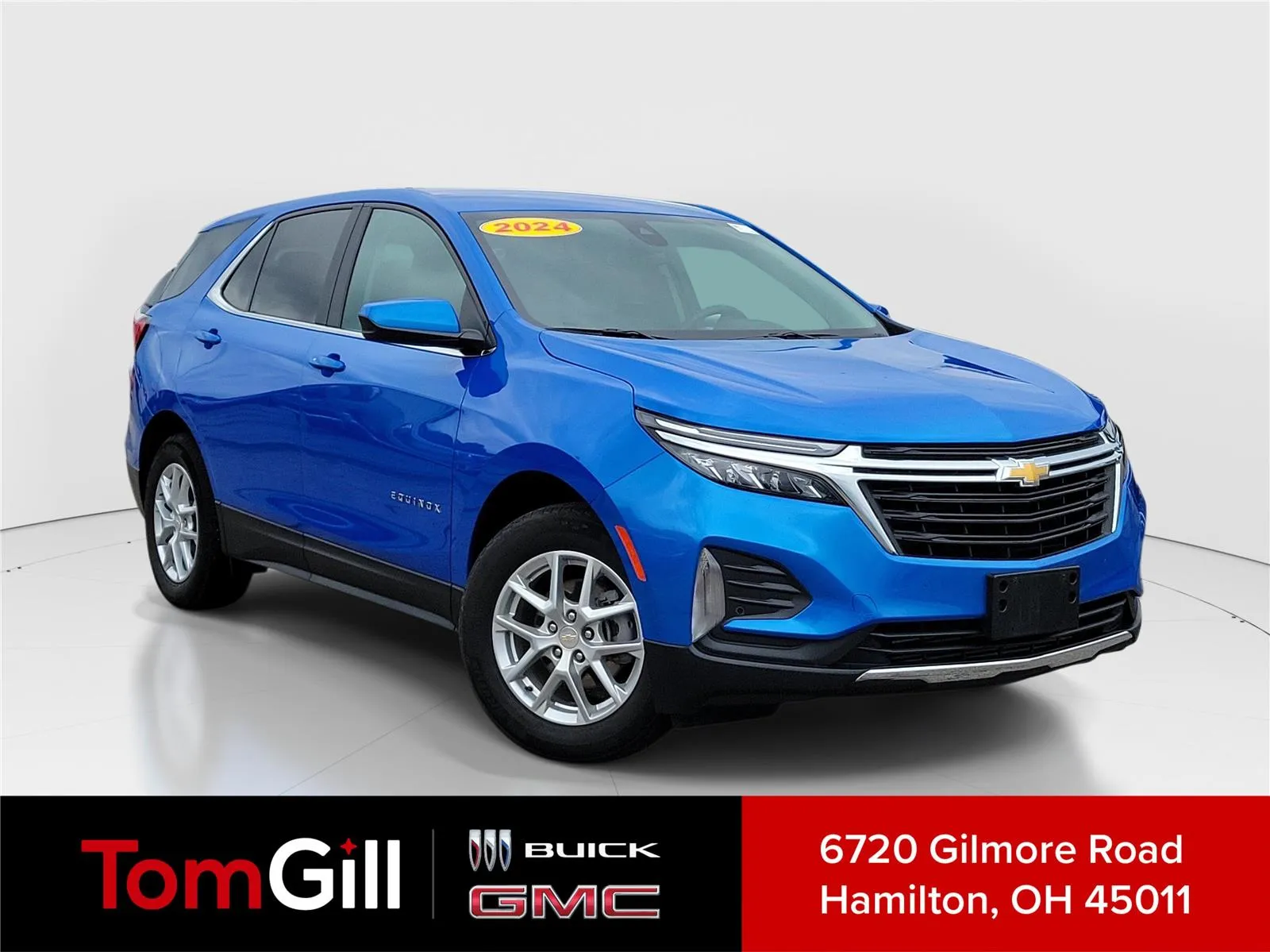 Blue 2024 Chevrolet Equinox LT for sale in Hamilton, OH