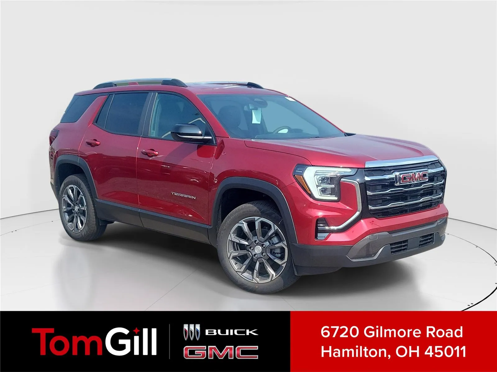 Red 2027 GMC Terrain FWD Elevation for sale in Hamilton, OH