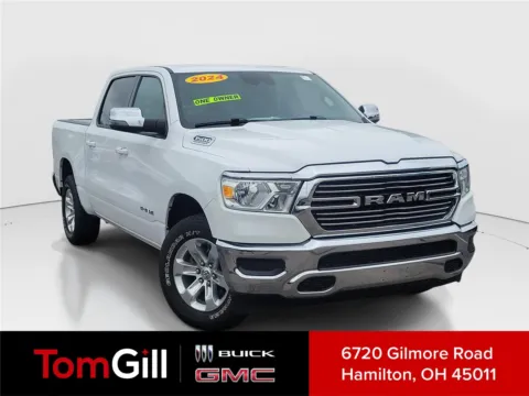White 2024 Ram 1500 Laramie for sale in Hamilton, OH