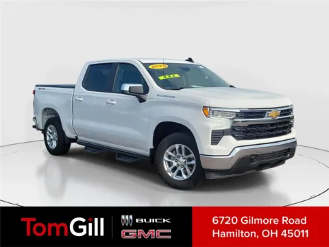 White 2023 Chevrolet Silverado 1500 LT for sale in Hamilton, OH