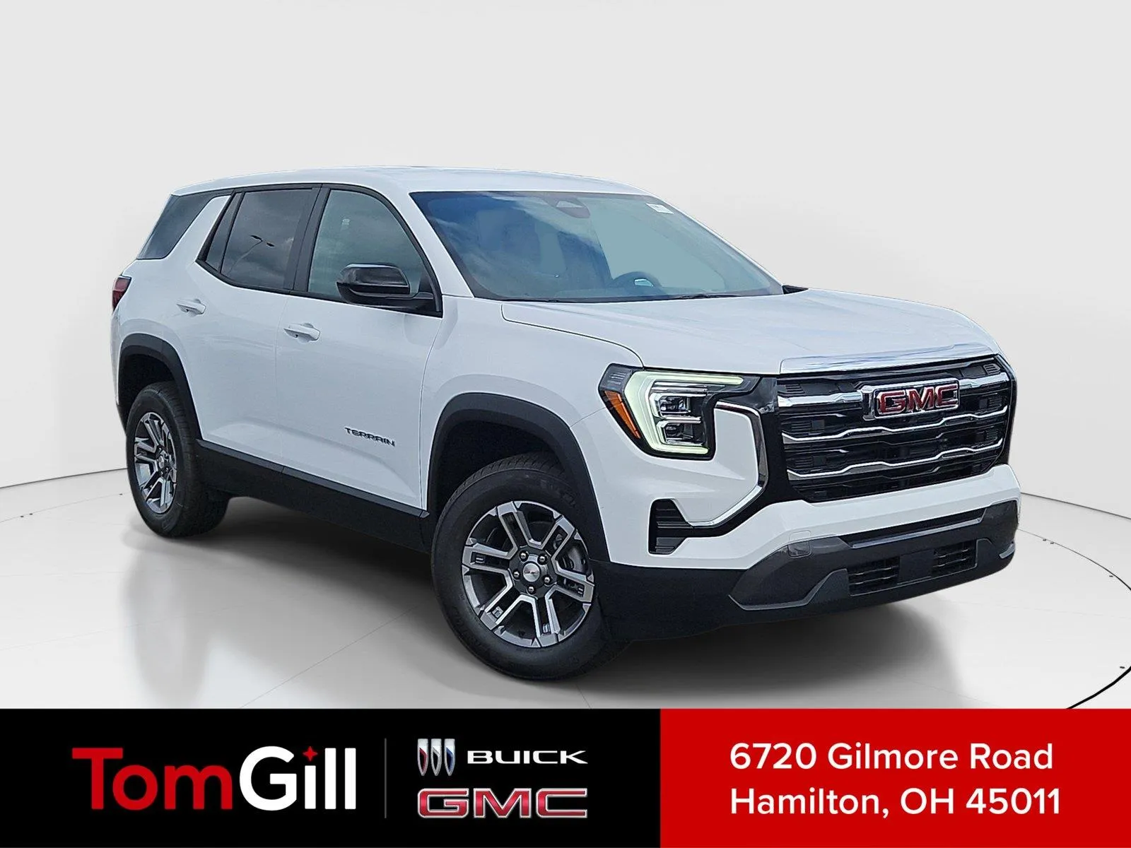 White 2027 GMC Terrain FWD Elevation for sale in Hamilton, OH