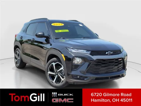 Black 2022 Chevrolet Trailblazer RS for sale in Hamilton, OH