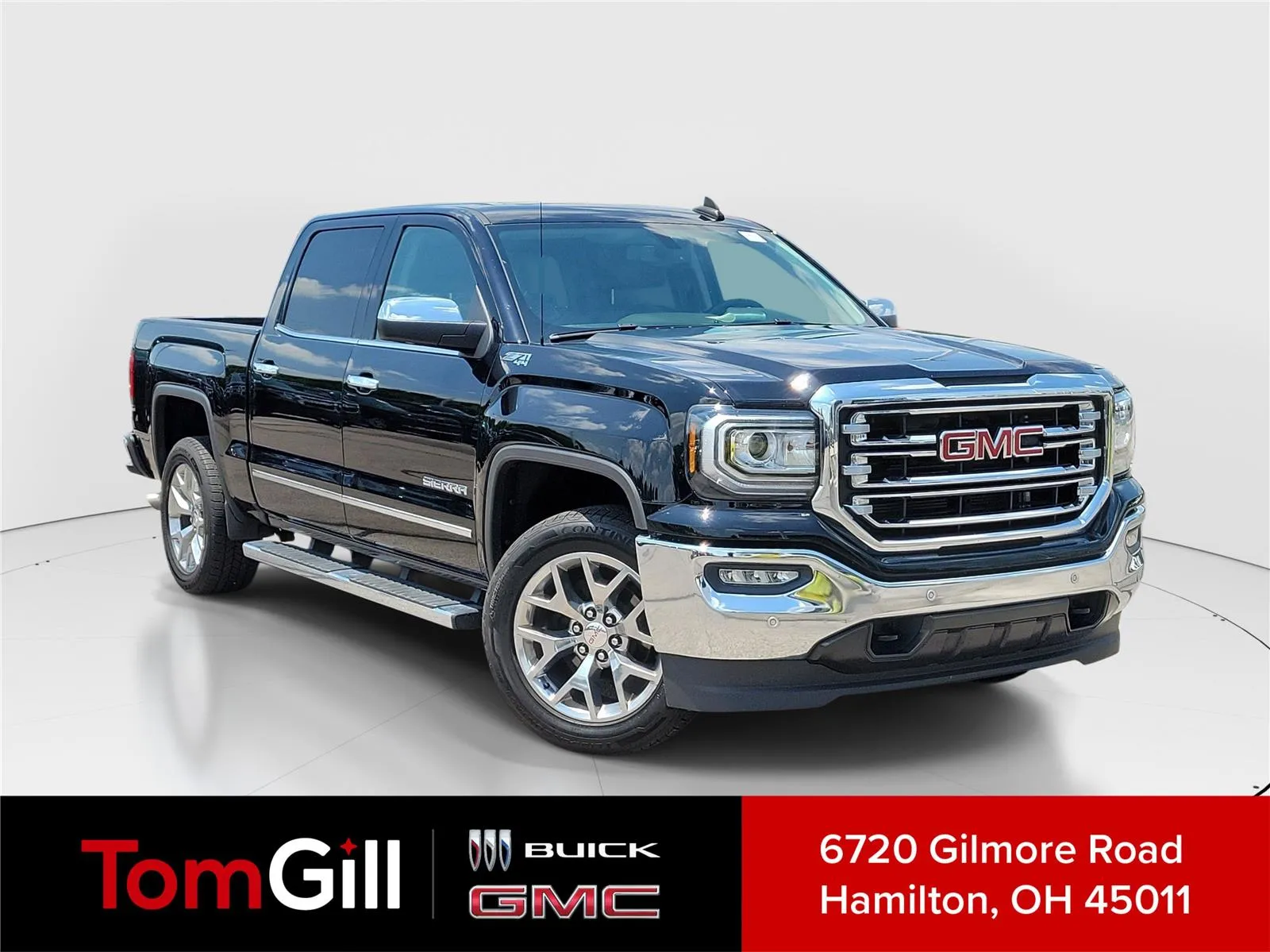Black 2018 GMC Sierra 1500 SLT for sale in Hamilton, OH