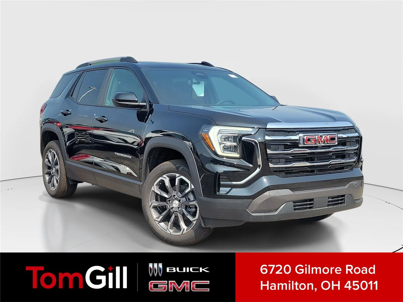 Black 2027 GMC Terrain FWD Elevation for sale in Hamilton, OH
