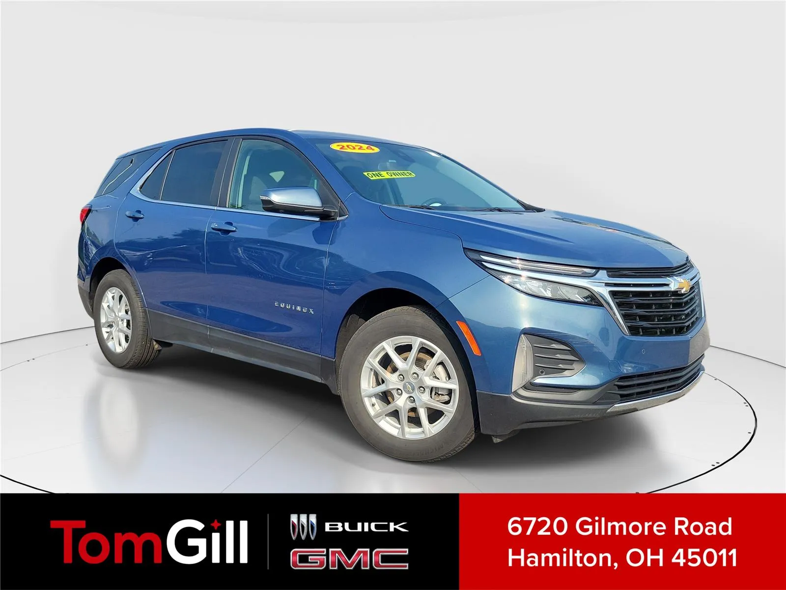 Blue 2024 Chevrolet Equinox LT for sale in Hamilton, OH