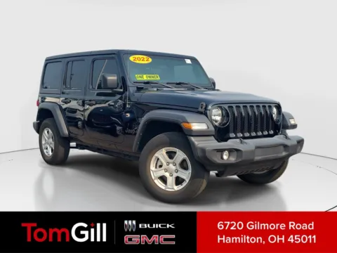 Black 2022 Jeep Wrangler Unlimited Sport S for sale in Hamilton, OH