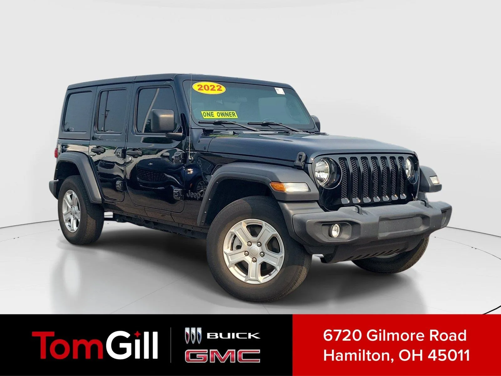 Black 2022 Jeep Wrangler Unlimited Sport S for sale in Hamilton, OH