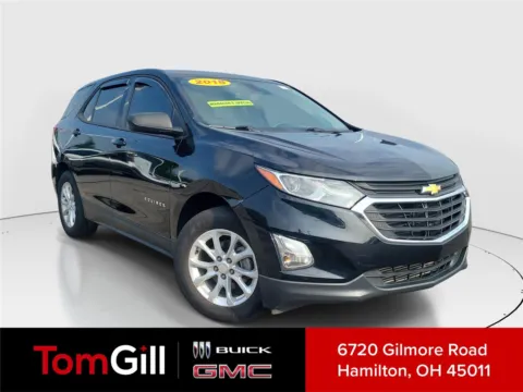 Black 2018 Chevrolet Equinox LS for sale in Hamilton, OH