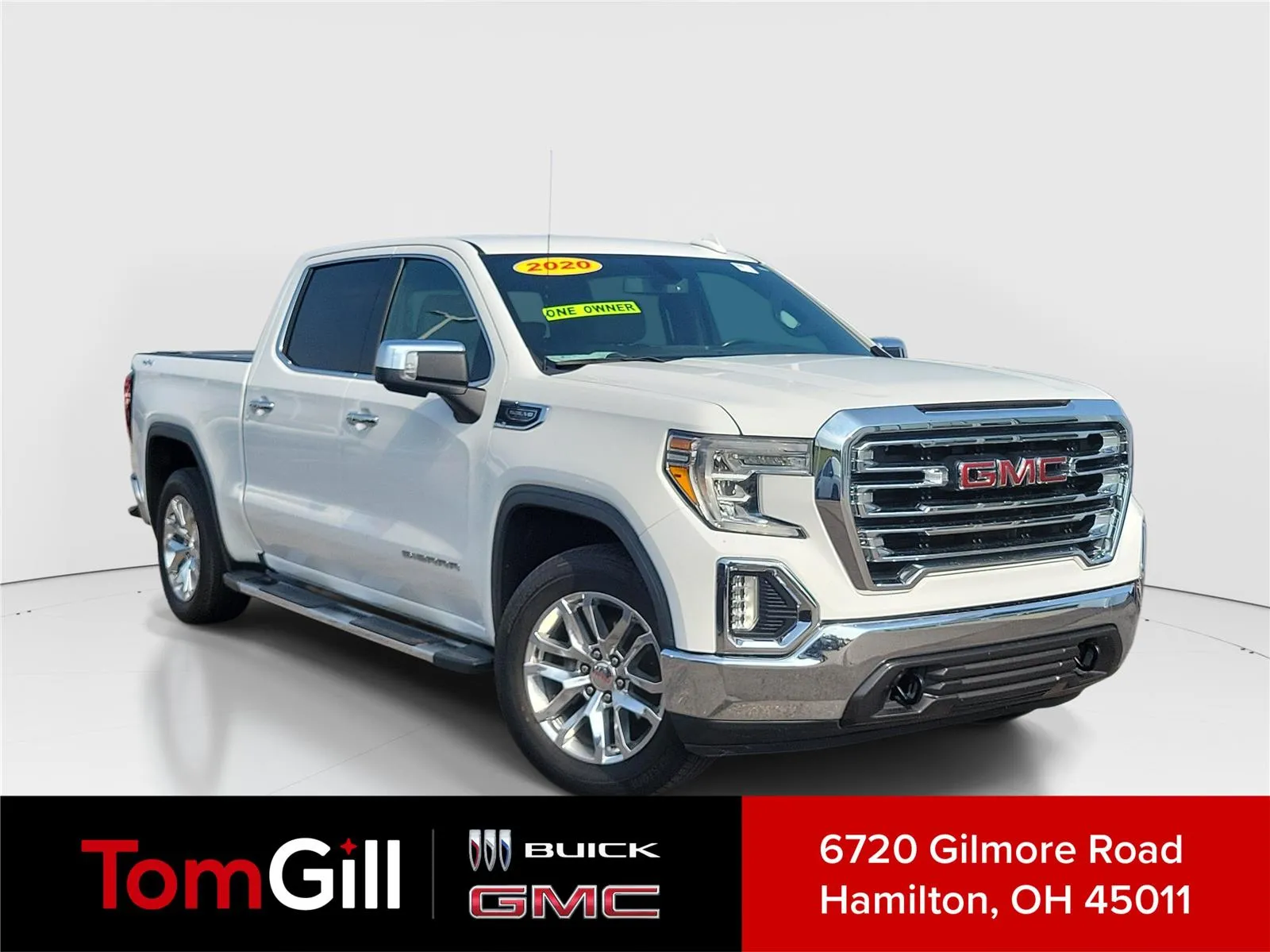 White 2020 GMC Sierra 1500 SLT for sale in Hamilton, OH