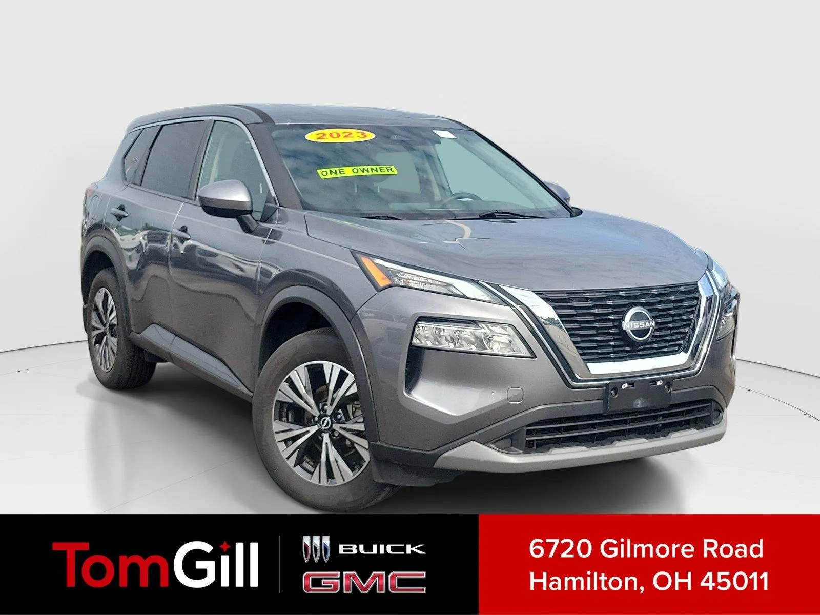 Gray 2023 Nissan Rogue SV for sale in Hamilton, OH