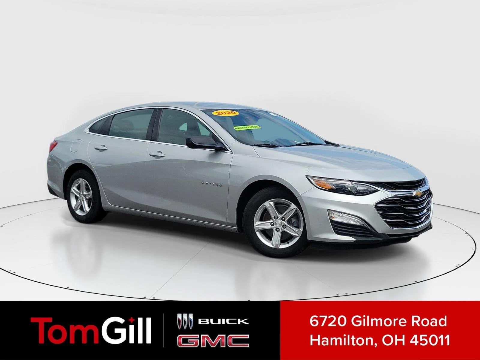 Silver 2020 Chevrolet Malibu LS for sale in Hamilton, OH