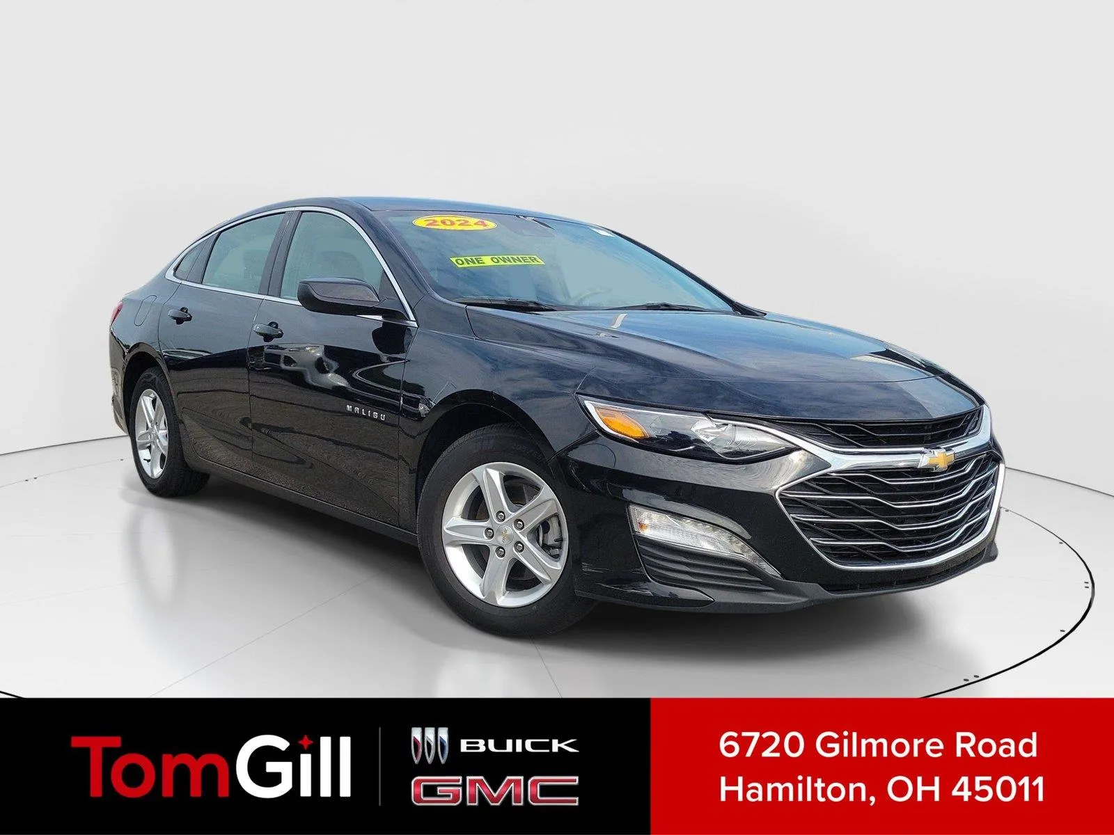 Black 2024 Chevrolet Malibu LT for sale in Hamilton, OH