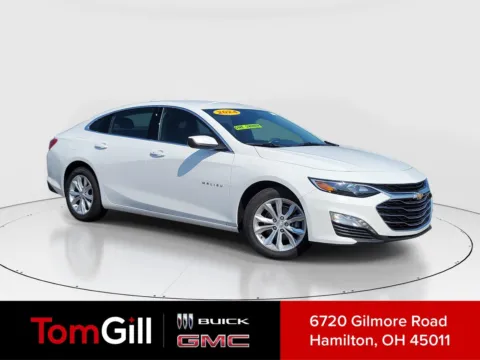 White 2024 Chevrolet Malibu LT for sale in Hamilton, OH