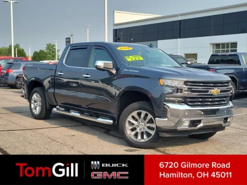 Gray 2020 Chevrolet Silverado 1500 LTZ for sale in Hamilton, OH
