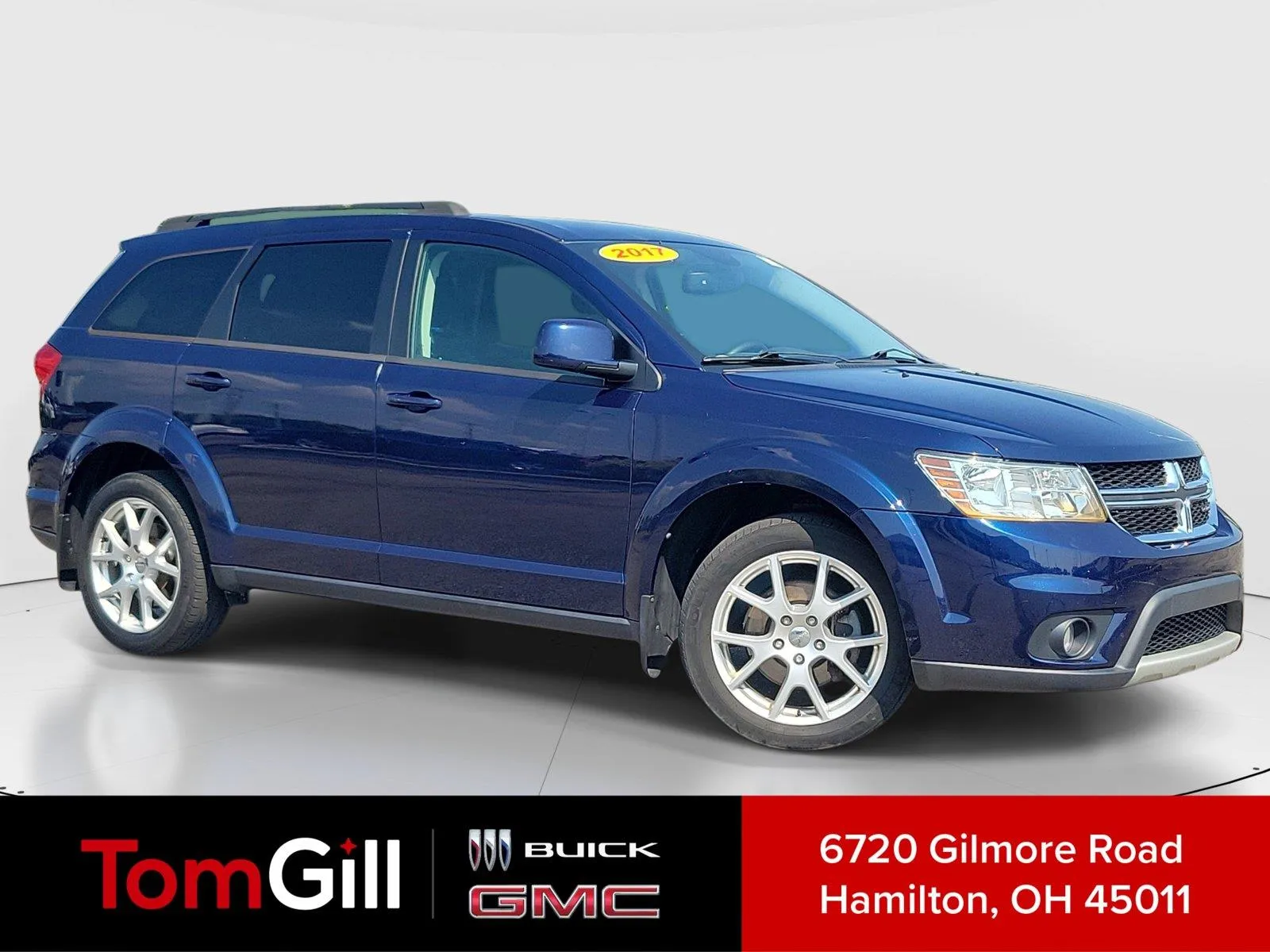Blue 2017 Dodge Journey SXT for sale in Hamilton, OH