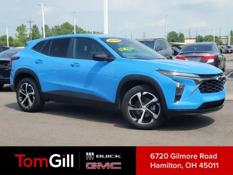 Blue 2024 Chevrolet Trax 1RS for sale in Hamilton, OH