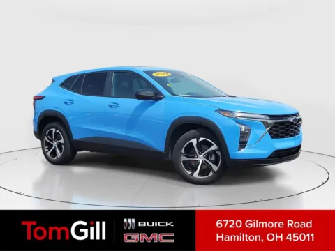 Blue 2024 Chevrolet Trax 1RS for sale in Hamilton, OH