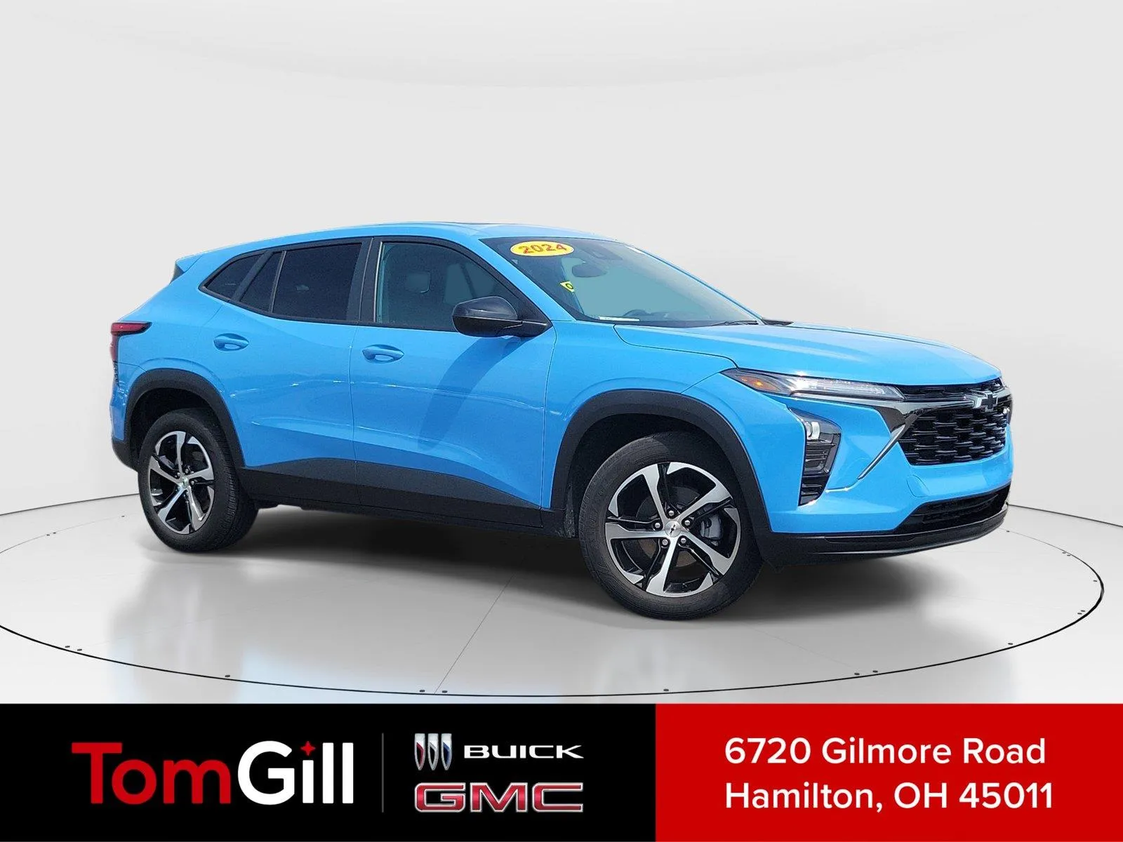 Blue 2024 Chevrolet Trax 1RS for sale in Hamilton, OH