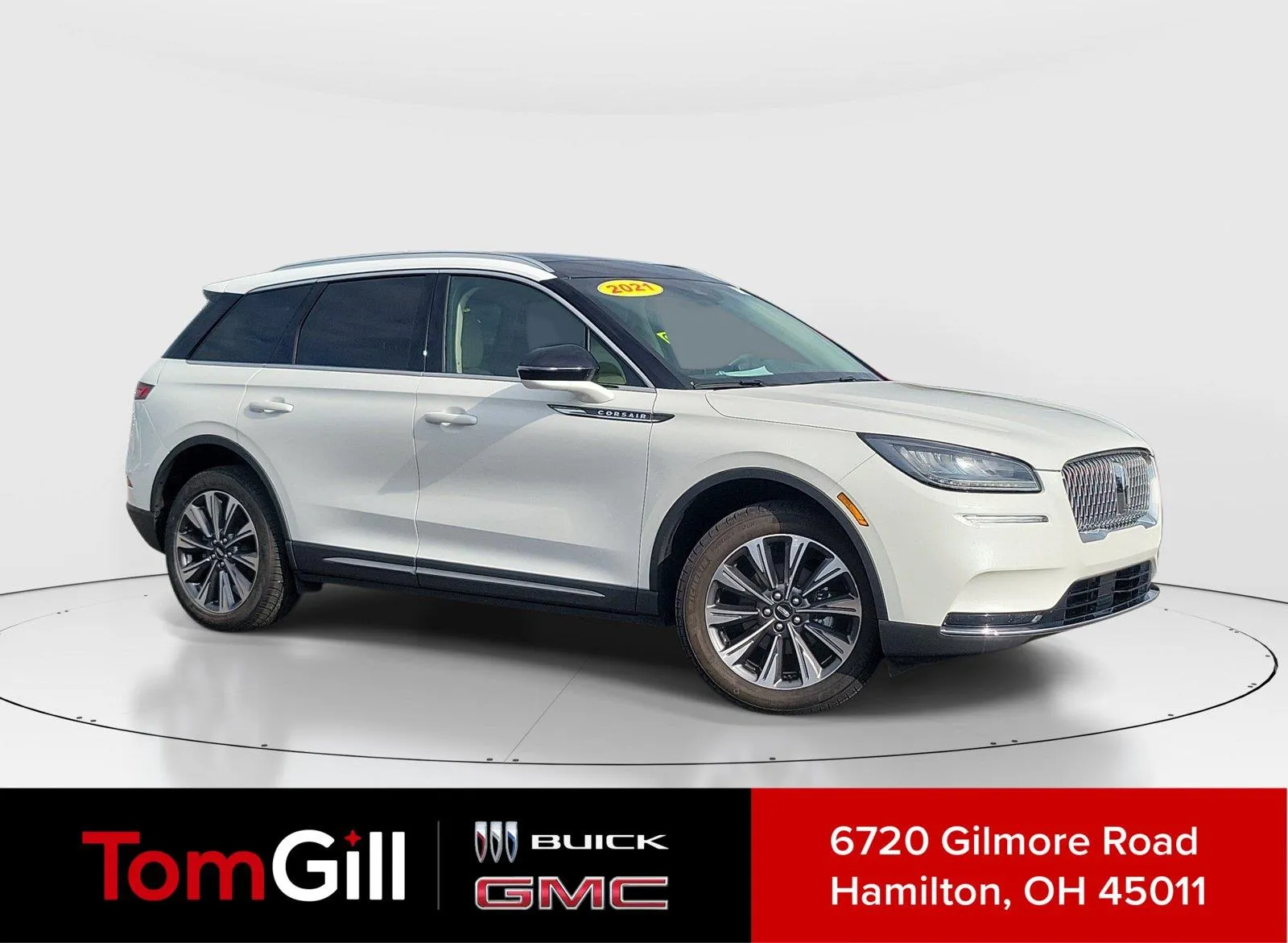 White 2021 Lincoln Corsair Reserve for sale in Hamilton, OH
