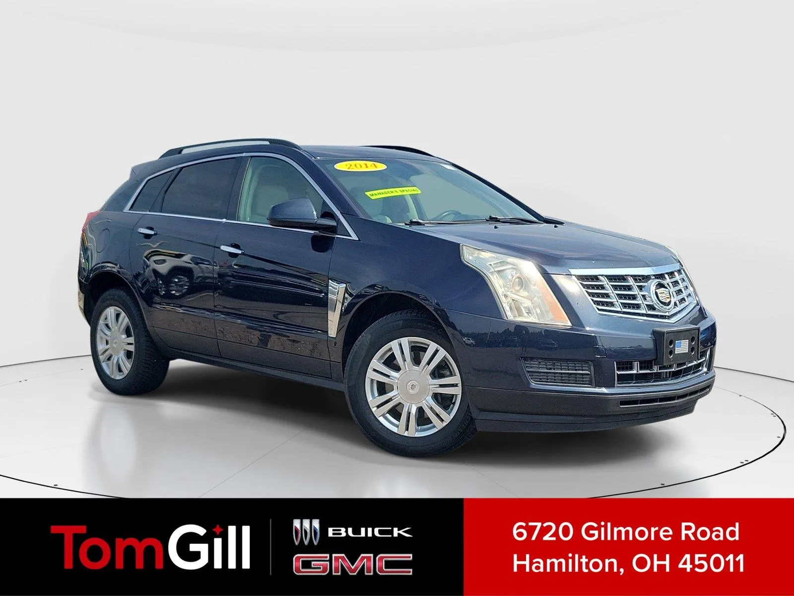 Blue 2014 Cadillac SRX for sale in Hamilton, OH