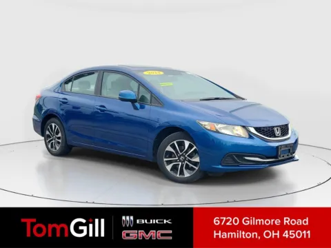 Blue 2013 Honda Civic Sdn EX for sale in Hamilton, OH