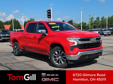 Red 2023 Chevrolet Silverado 1500 LT for sale in Hamilton, OH