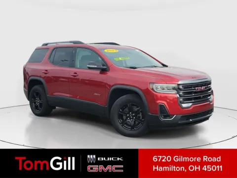 Red 2023 GMC Acadia AT4 for sale in Hamilton, OH