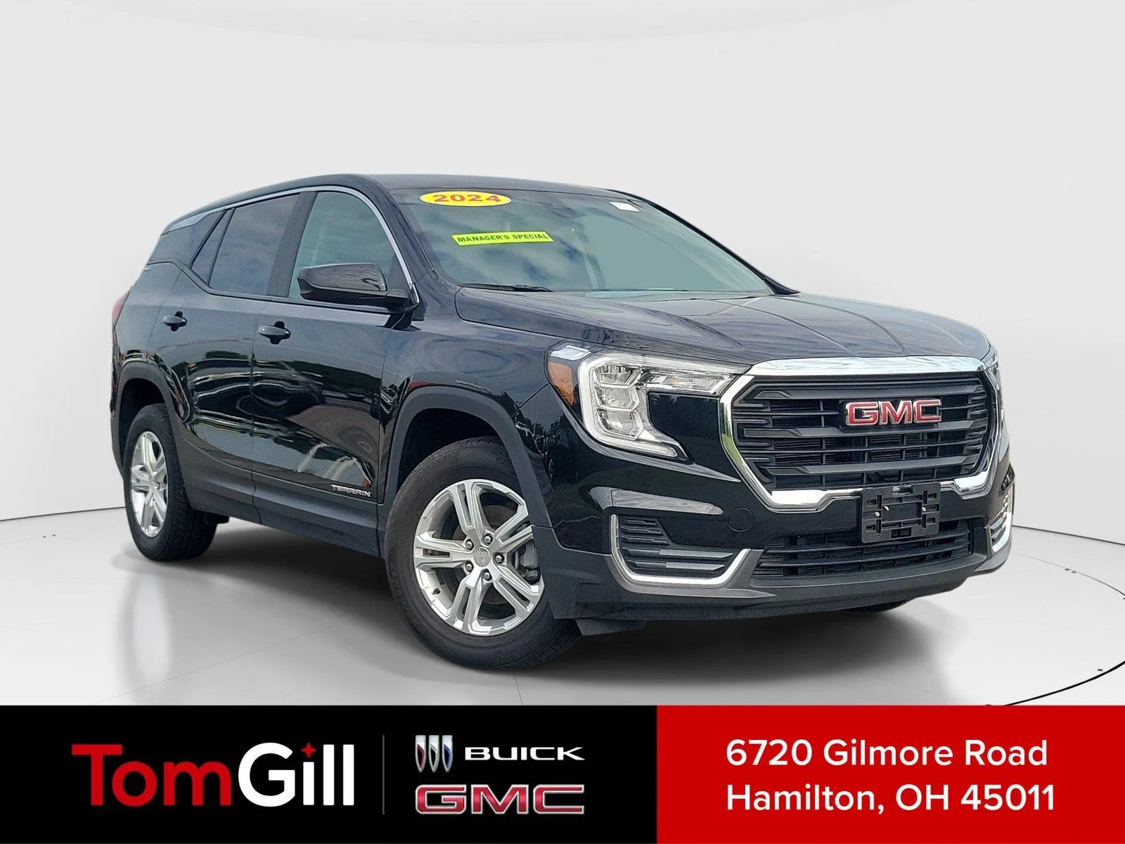 Black 2024 GMC Terrain SLE for sale in Hamilton, OH