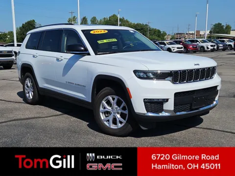 White 2022 Jeep Grand Cherokee L Limited for sale in Hamilton, OH