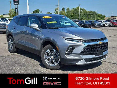 Gray 2023 Chevrolet Blazer LT for sale in Hamilton, OH