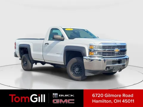 White 2015 Chevrolet Silverado 2500 HD Work Truck for sale in Hamilton, OH