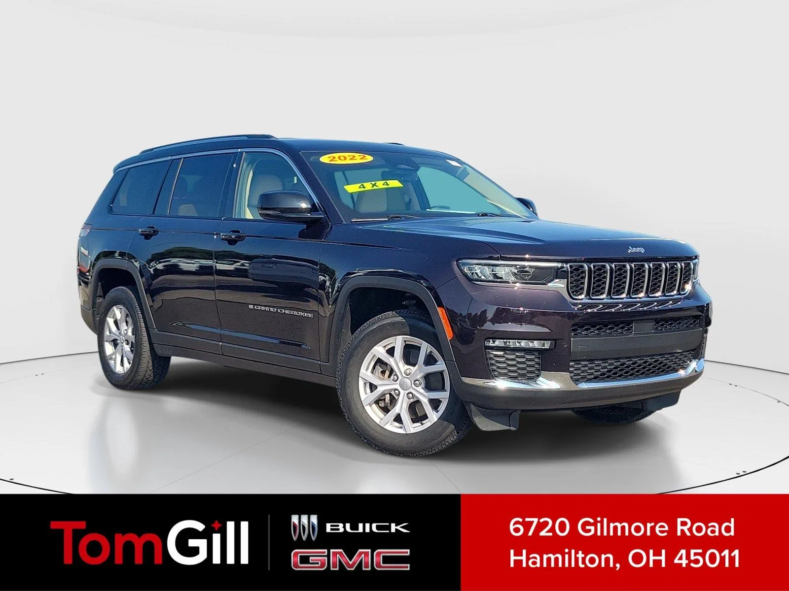 Red 2022 Jeep Grand Cherokee L Limited for sale in Hamilton, OH