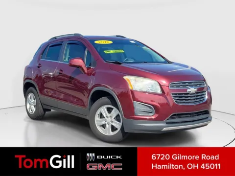 Red 2016 Chevrolet Trax LT for sale in Hamilton, OH